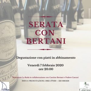 Serata con Bertani